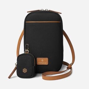 NORDACE Siena Nexus Phone Crossbody Bag Black NWT
